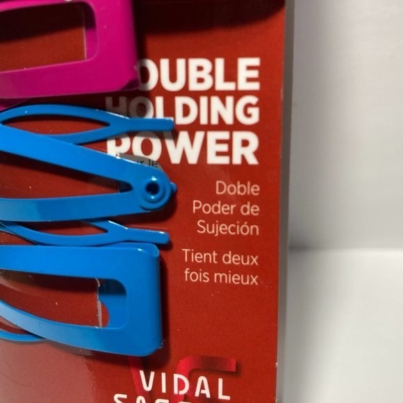 Vidal Sassoon Hair Clip Barrettes Secure Hold 4pks main image 6